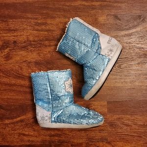 Frozen II Sequin House Slippers